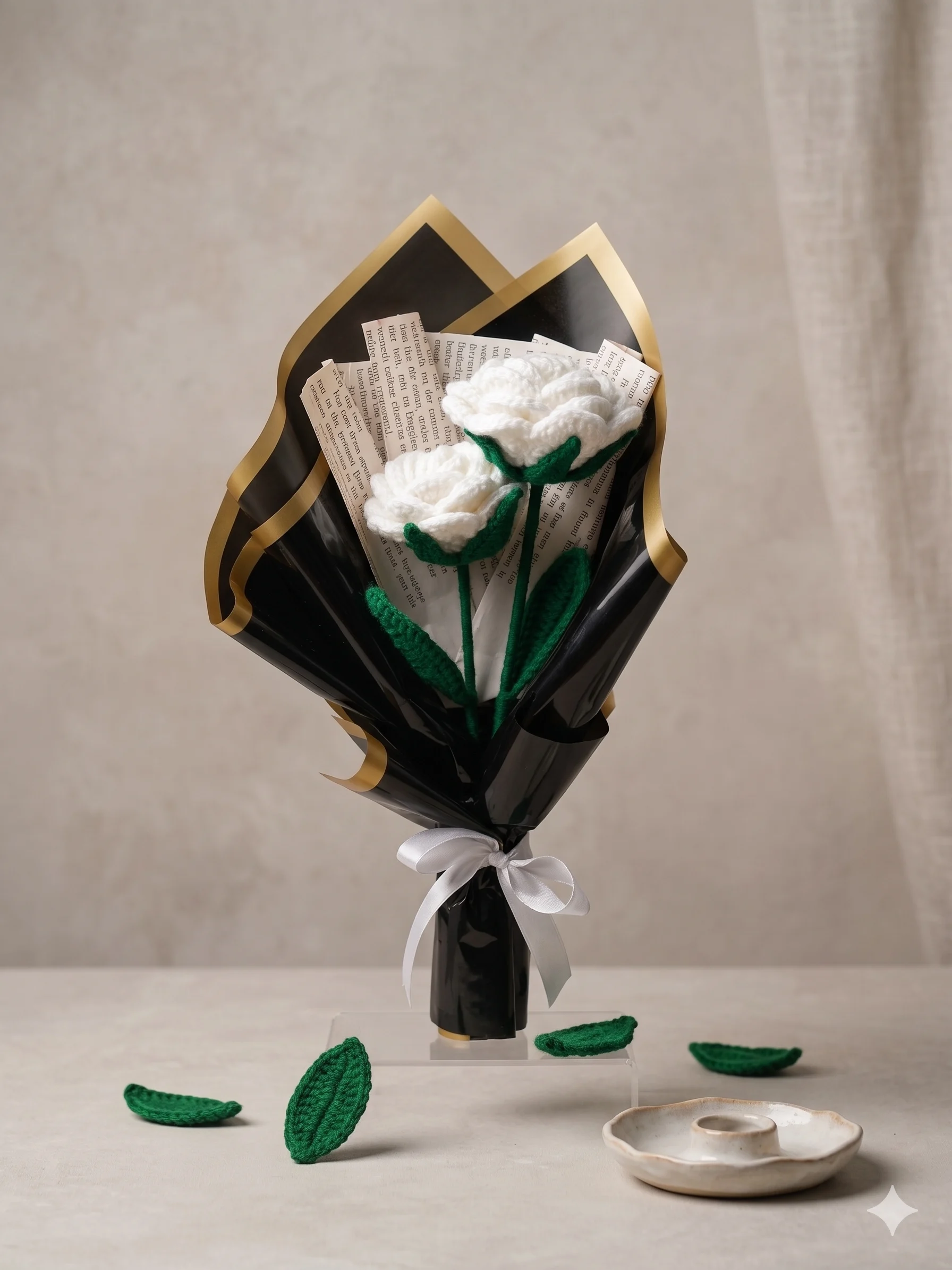 The Noir & Ivory Everbloom
